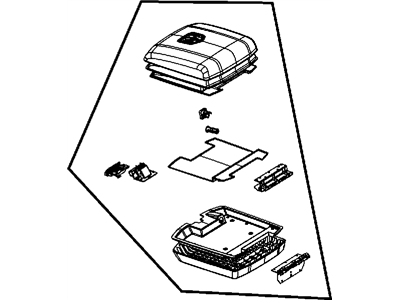 2010 Dodge Ram 2500 Armrest - 1NN17XDVAA