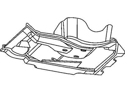 Mopar 52129093AB Shield-Front