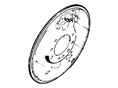 Mopar 4761545 Backing Plate Package, Left And Right W/13X2.5