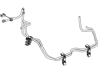 2008 Jeep Commander Brake Line - 52124026AG