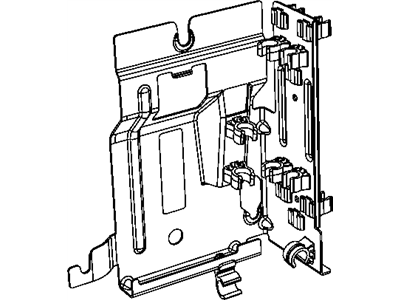 Mopar 52110479AF Bracket-Jack STOWAGE