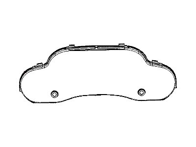 Mopar 68157329AA Lens-Instrument Cluster