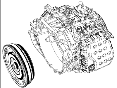 Mopar 68197728AA Trans-With Torque Converter