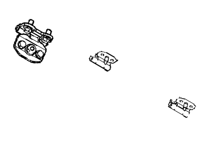 Mopar 5189860AA Upper And Lower Door Hinge