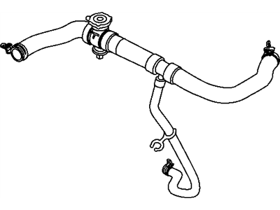 Mopar 5058492AB Hose-Radiator Inlet