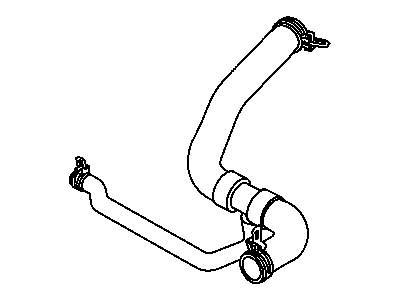 2008 Jeep Compass Radiator Hose - 5058489AE