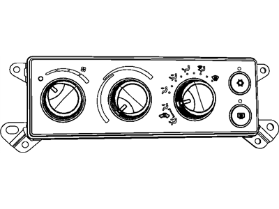 Mopar 55057077AB Air Conditioning And Heater Control