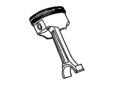 Mopar 5086538AA Piston-Complete Engine