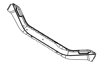 Mopar 5076459AC CROSSMEMBER-Radiator