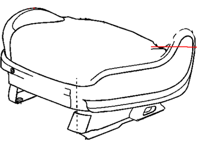 Mopar 5142375AA Seat Cushion Foam