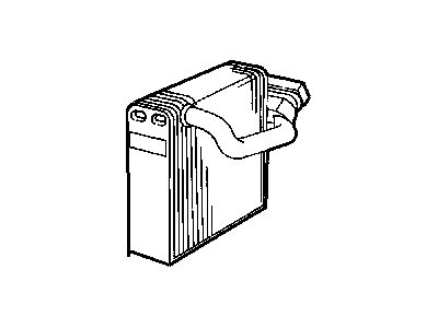 2002 Chrysler Sebring Evaporator - V9900005