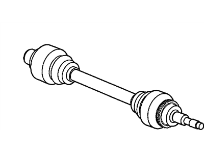 Mopar 5038200AB Axle Half Shaft