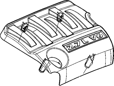 Mopar 4891844AD Cover-Engine