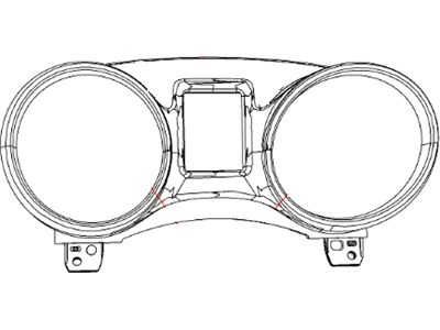 Mopar 56054812AA Cluster-Instrument Panel