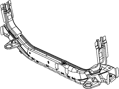 2009 Dodge Caliber Axle Beam - 5115402AF