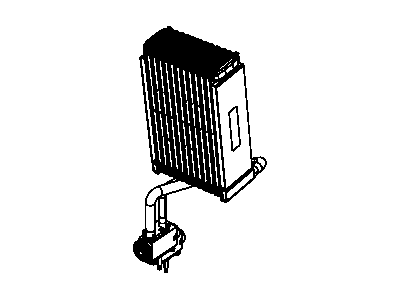 Mopar 68031976AA EVAPORATOR-Air Conditioning