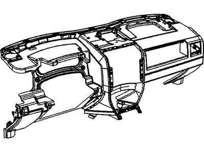 Mopar 1FB981K7AA Instrument Panel-Instrument Panel