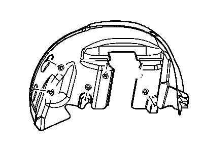 Mopar 4878381AD Shield-Splash