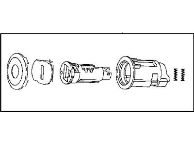 Mopar 4778125 Cylinder Lock