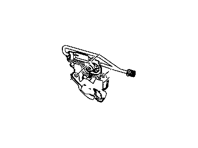 Mopar 5065581AA Liftgate Latch