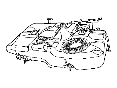 Jeep Patriot Fuel Tank - 5105574AD