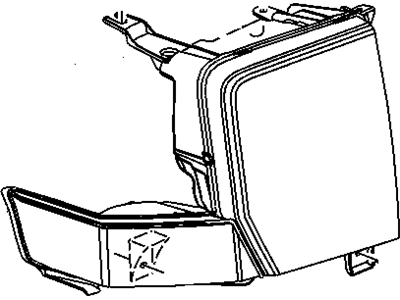 Mopar 55396537AF Lamp-Headlamp Park And Turn