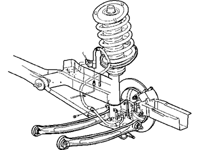 2000 Dodge Neon Brake Line - 4509809AB