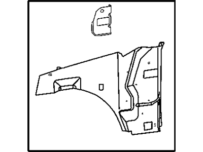 Mopar 5103370AD Panel-COWL Side