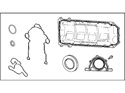 Mopar 68003172AD Gasket Kit-Engine Lower