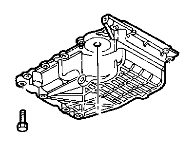 Dodge Oil Pan - 4663740AB