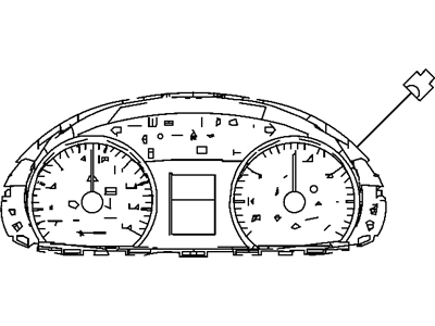 2007 Dodge Sprinter 2500 Speedometer - 68010467AA