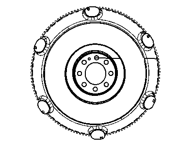 Dodge Flywheel - 5038113AB