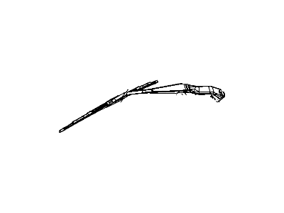 2007 Jeep Patriot Windshield Wiper - 68003737AA