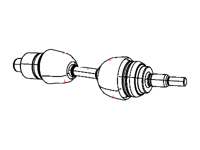 2007 Dodge Dakota Axle Shaft - R2114333AA