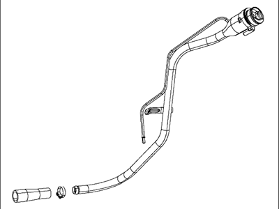 Mopar 68061727AD Tube-Fuel Filler