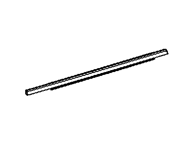 Mopar 5076858AG Molding-Rear Door