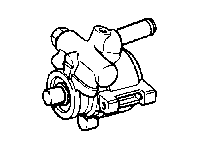 Mopar 52087871AE Power Steering Pump