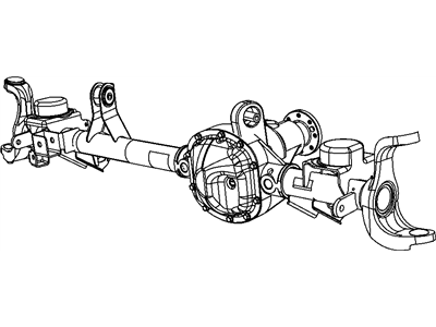 Mopar 68017169AD Axle-Service Front