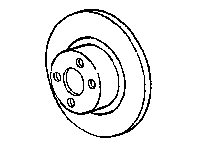 2008 Chrysler PT Cruiser Brake Disc - V5019994AB