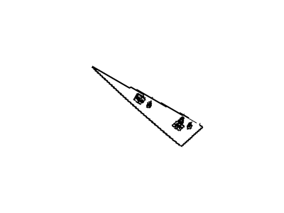 Mopar 55396381AB APPLIQUE-Rear Door