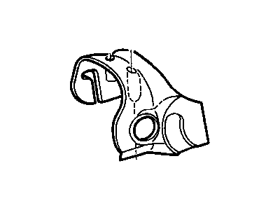 Mopar 4680179 SHROUD-Steering Column