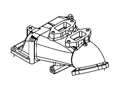 Mopar 68067166AA Connector-Air Intake