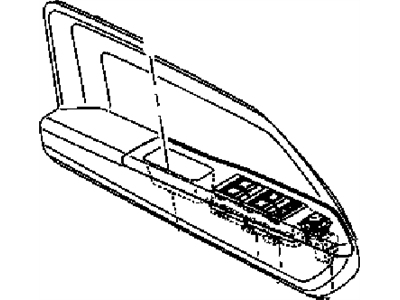 Mopar 5LN121DVAA BOLSTER-Front Door