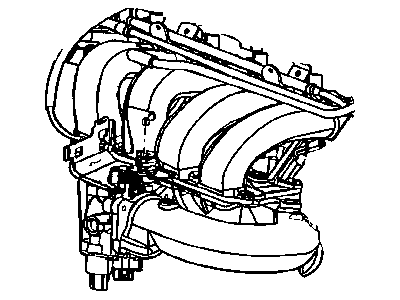 Chrysler Sebring Intake Manifold - 4884475AA