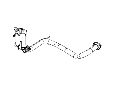 Mopar 68058529AA Exhaust Catalytic Converter