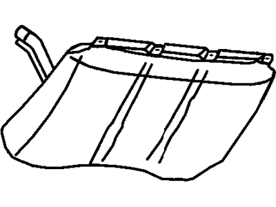 Mopar 52100427AH Fuel Tank