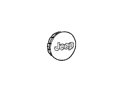 Mopar 52059522AA Cap Wheel Center