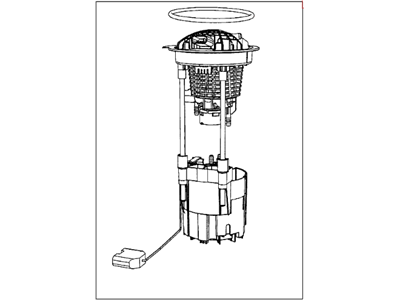 2014 Ram 2500 Fuel Pump - 68189620AA