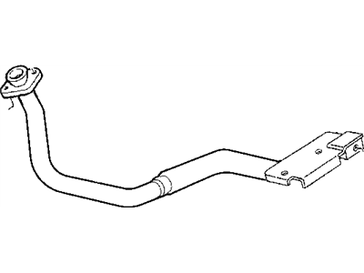 Mopar 52101111AB Exhaust Pipe