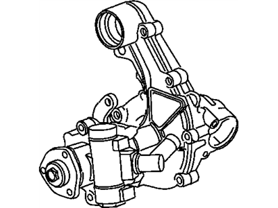 Mopar 5080488AB Power Steering/Water Pump